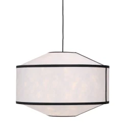 Kite pendant ⌀65 | white and black tyvek