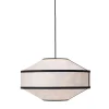 Kite pendant ⌀55 | white and black tyvek