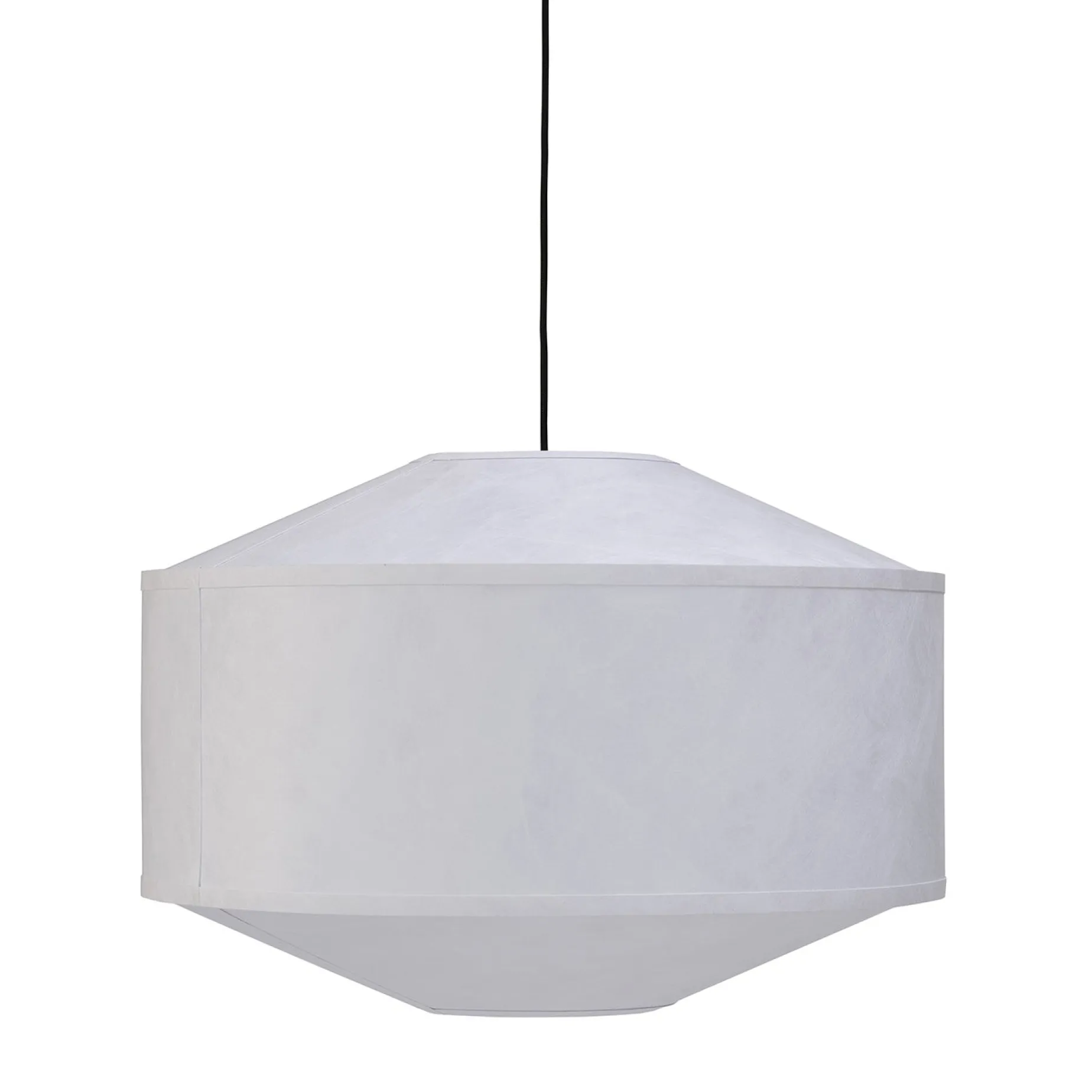 Kite pendant ⌀55 | white and black tyvek