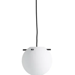 Koi pendant ⌀19-32 | opal white and black