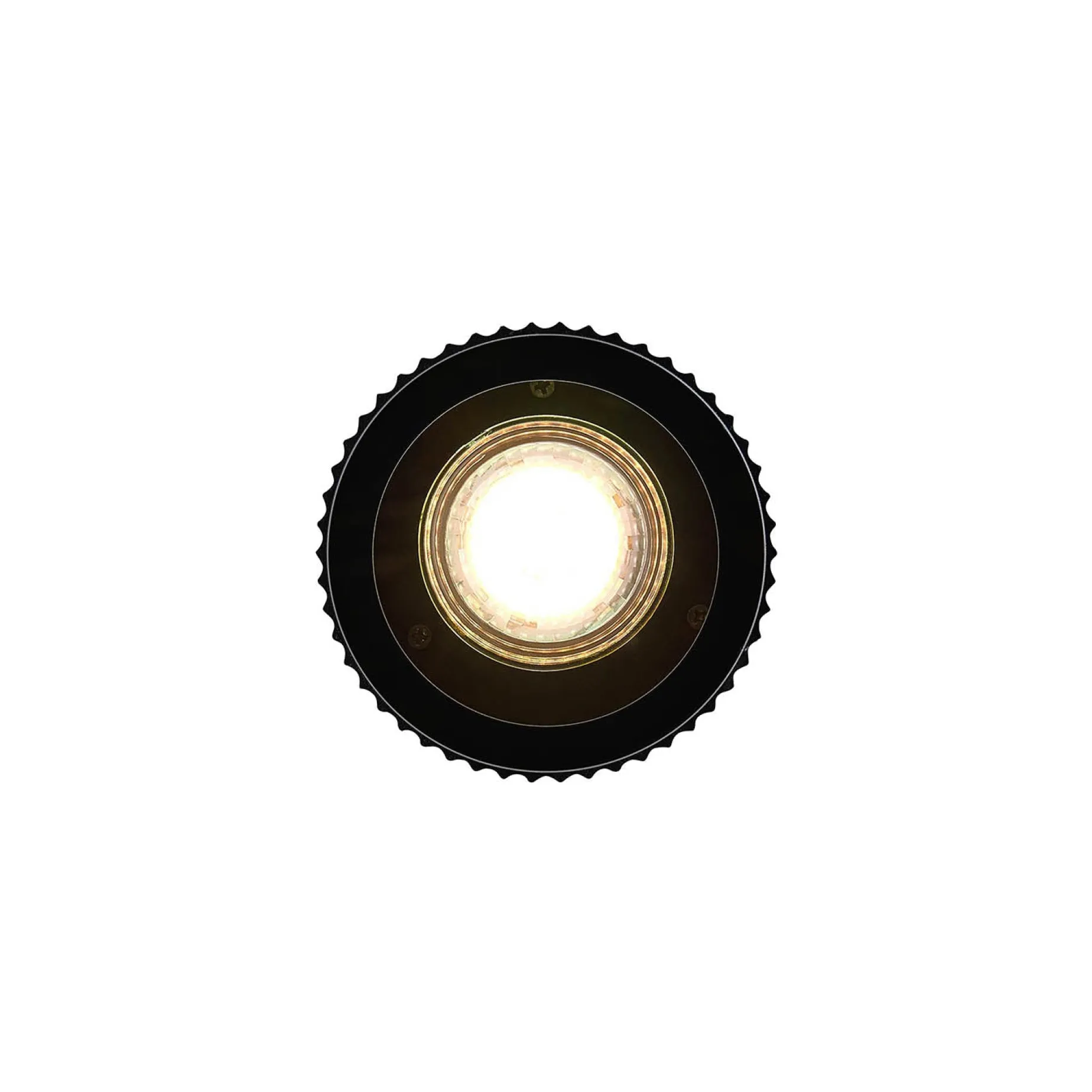 Kyklop ripple ceiling IP54 | black
