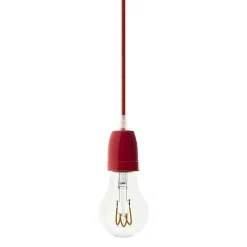 Laase e27 ceramic | red