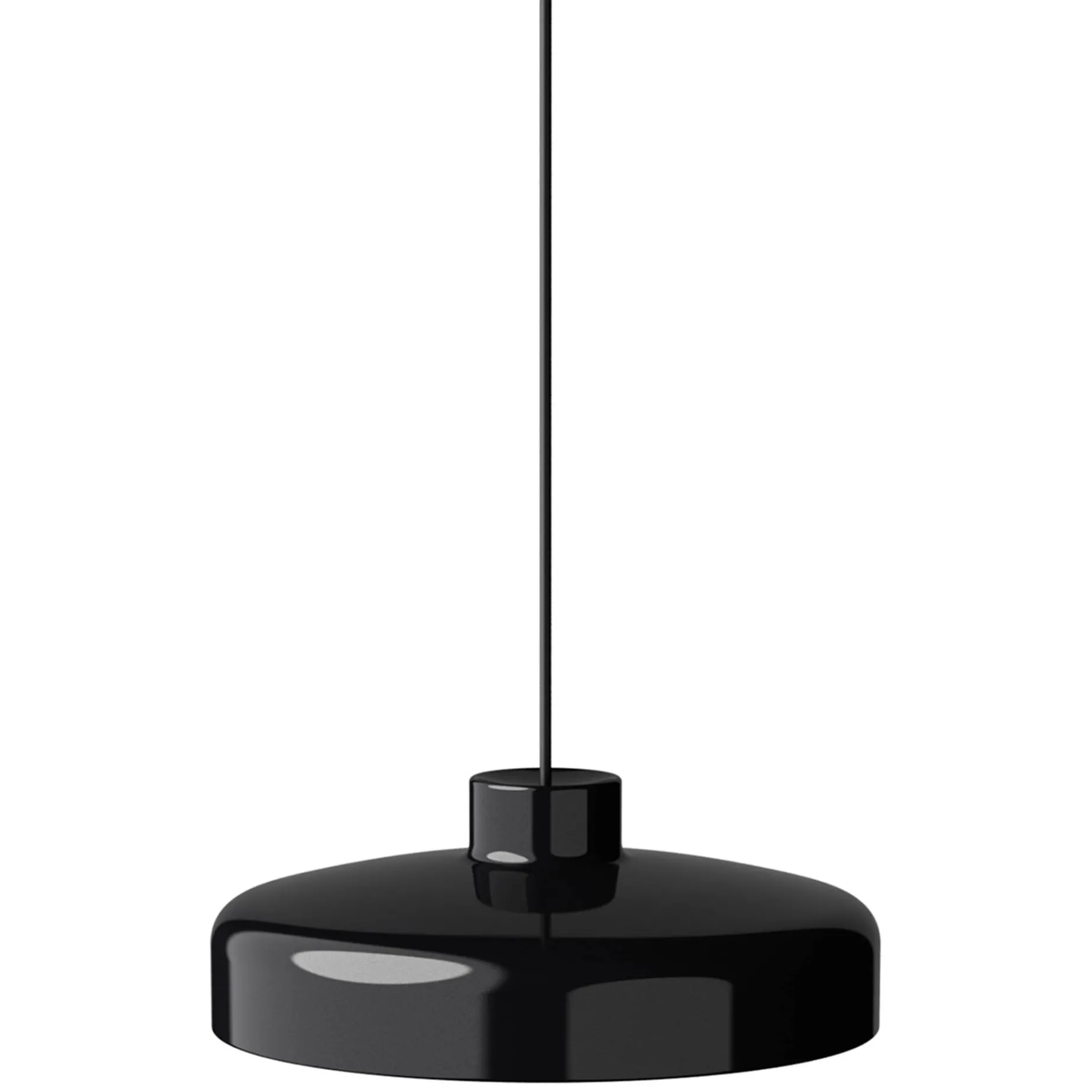 Lacquer pendant medium | black