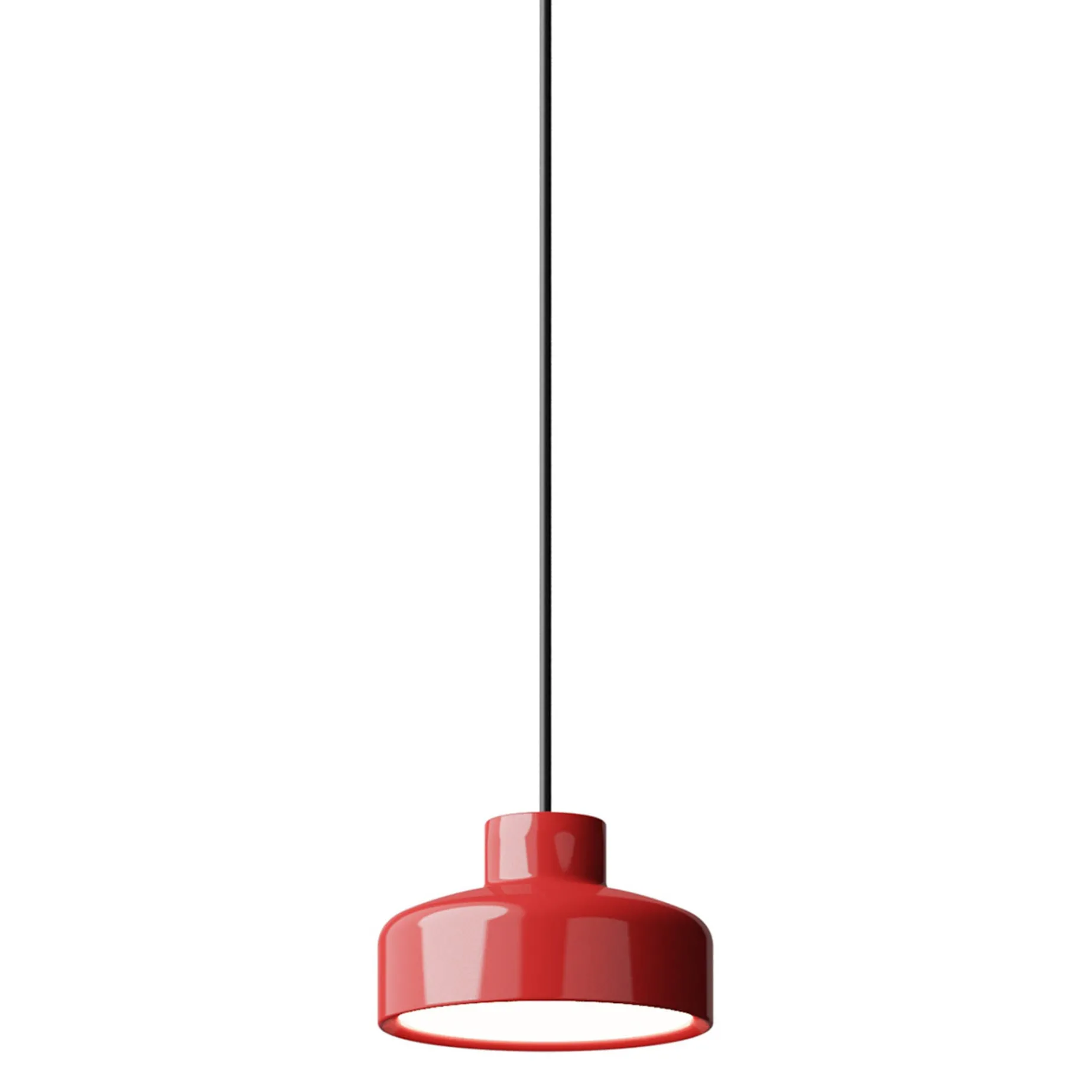 Lacquer pendant medium | black