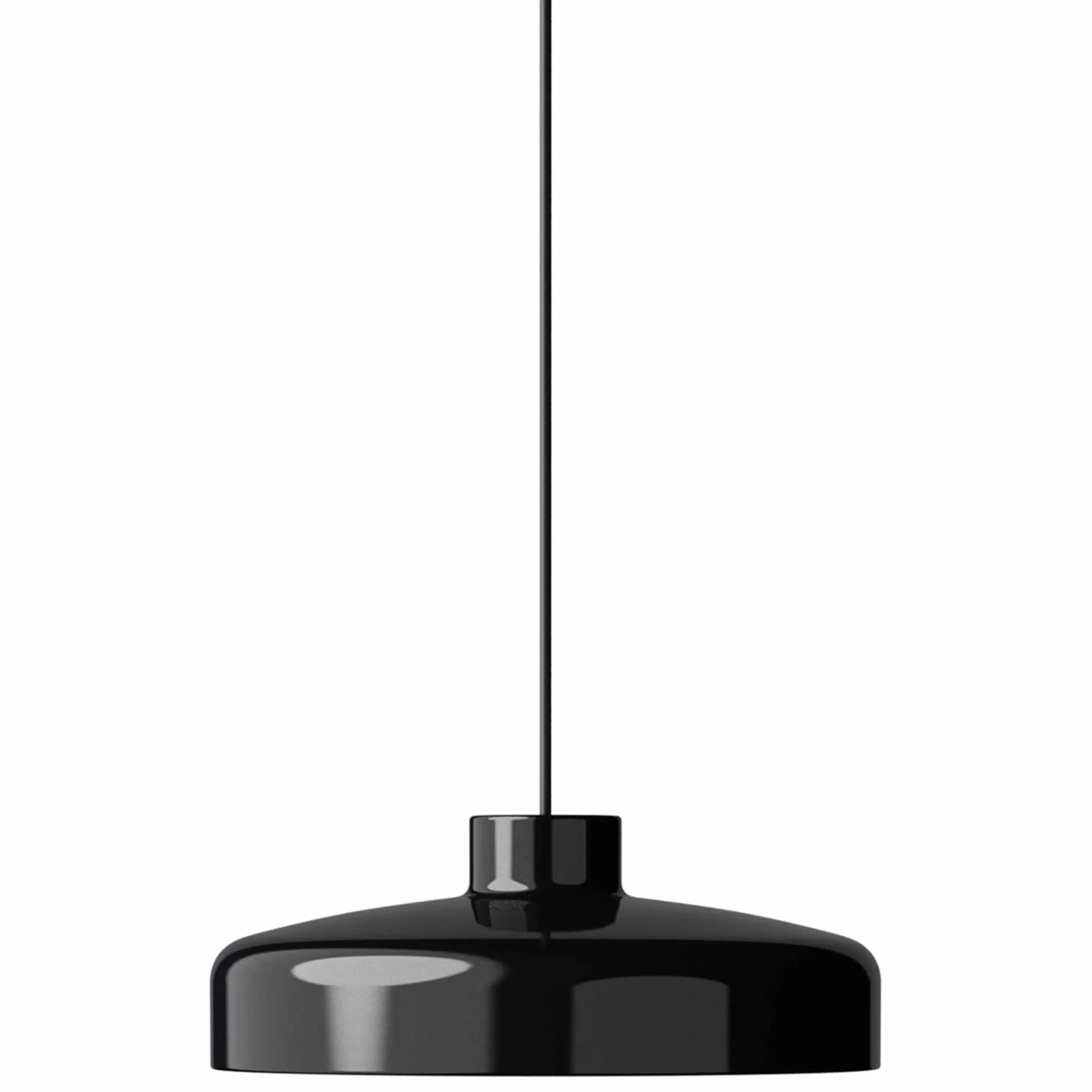 Lacquer pendant medium | black