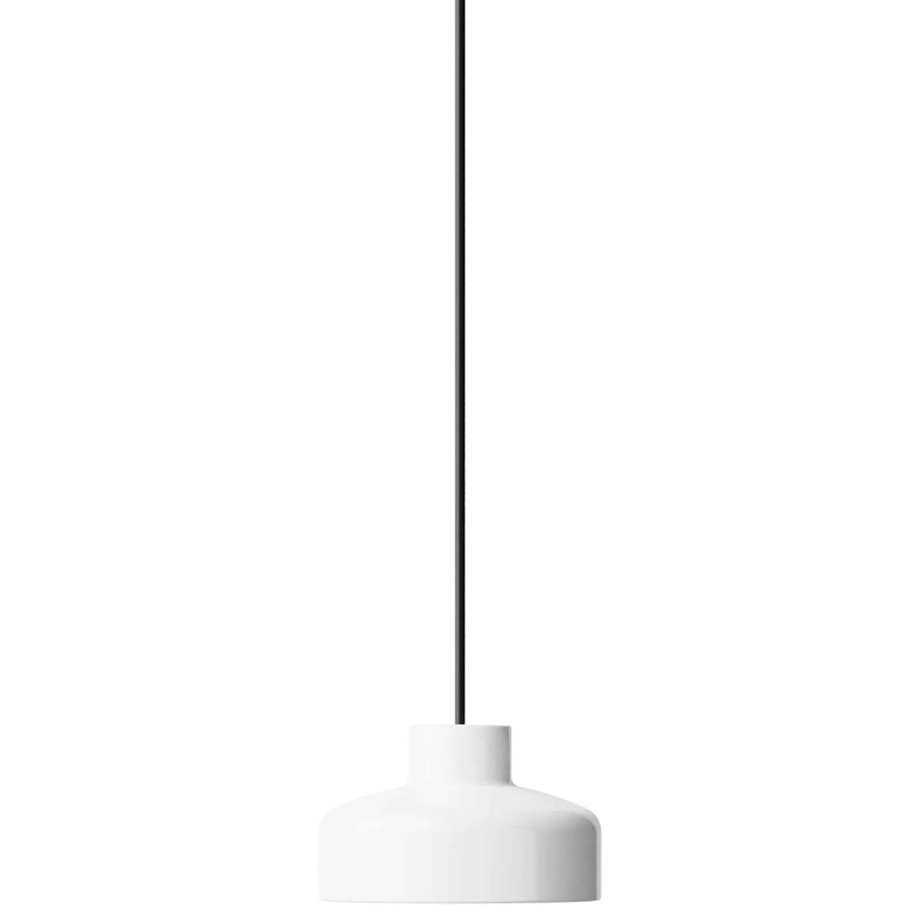 Lacquer pendant medium | black