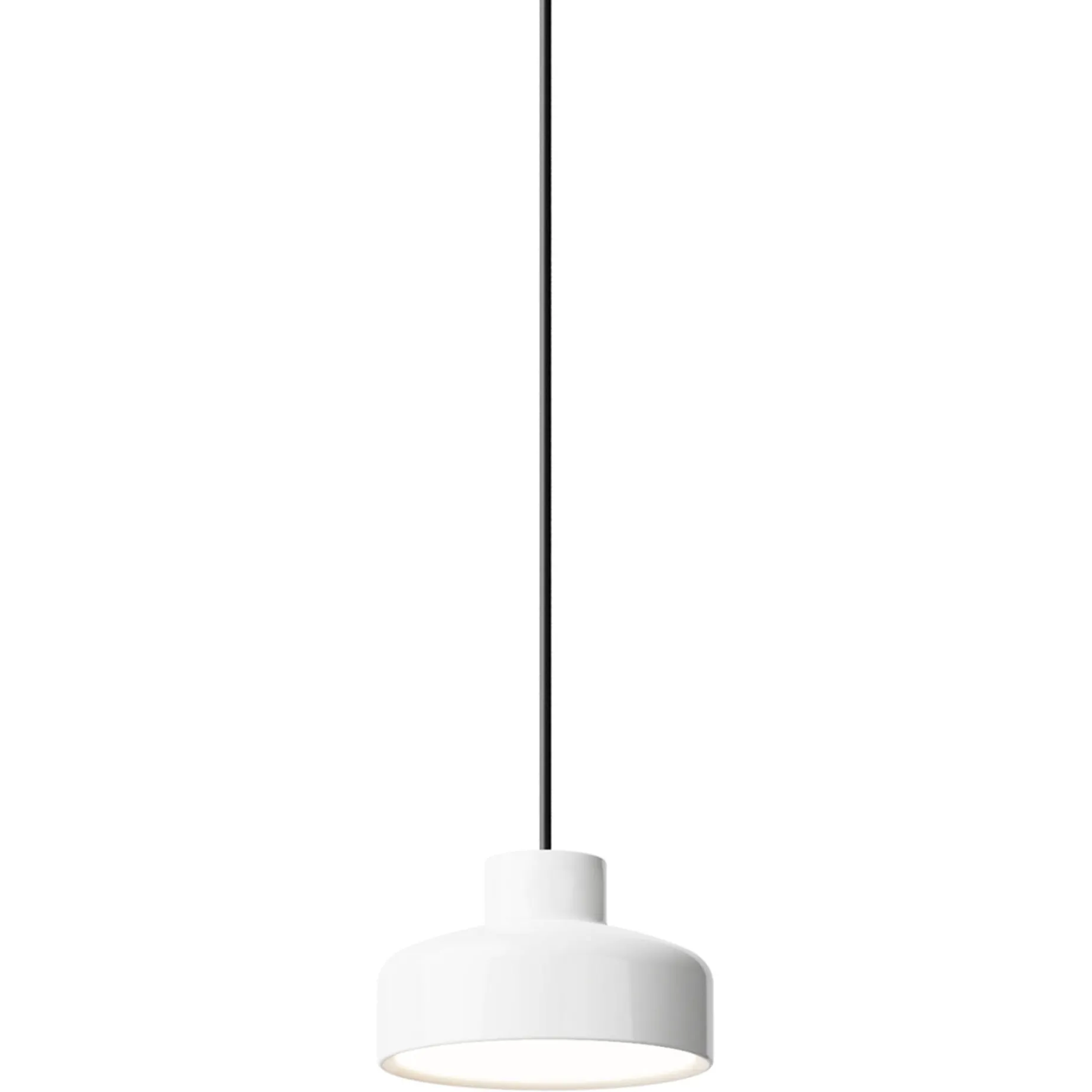 Lacquer pendant medium | black
