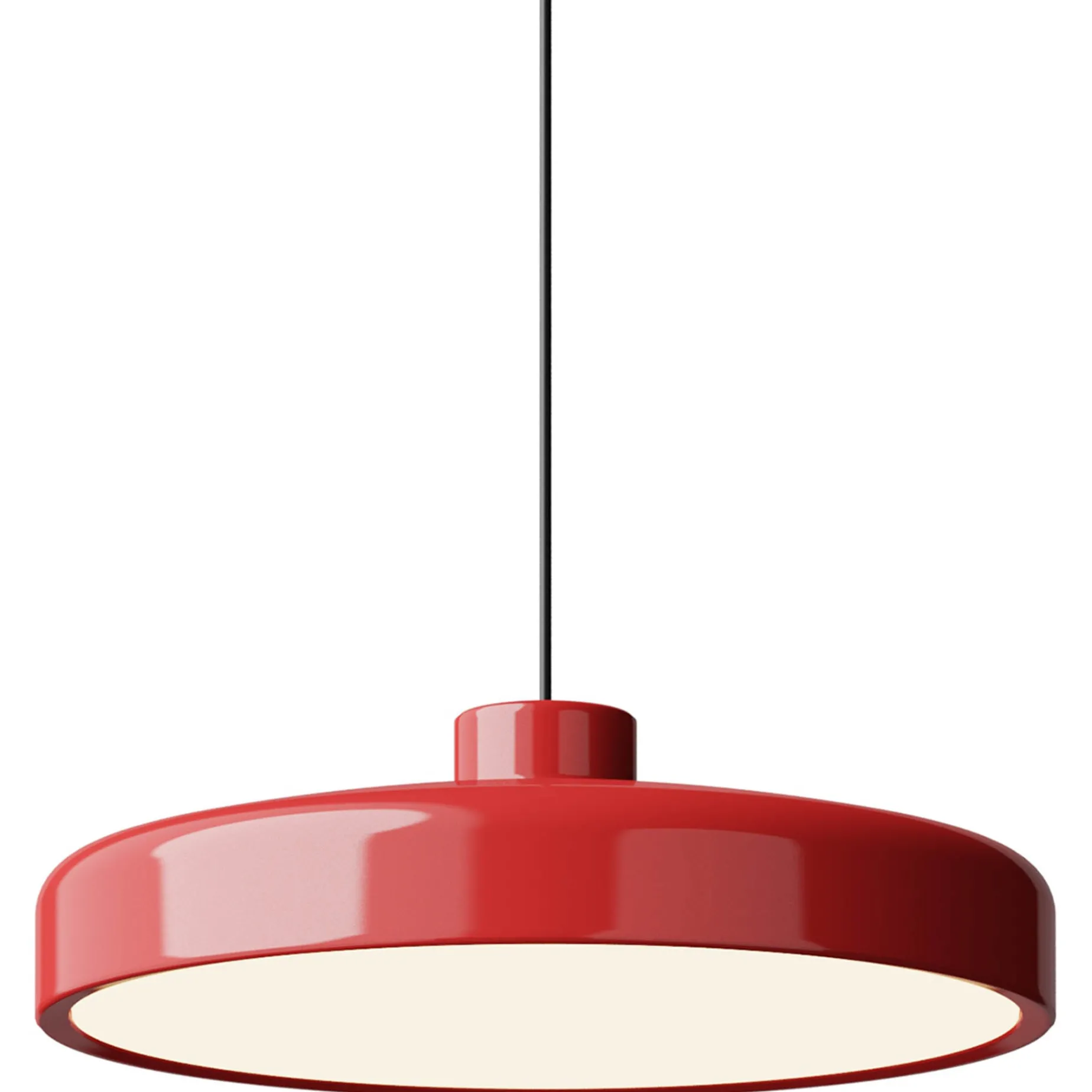 Lacquer pendant medium | black
