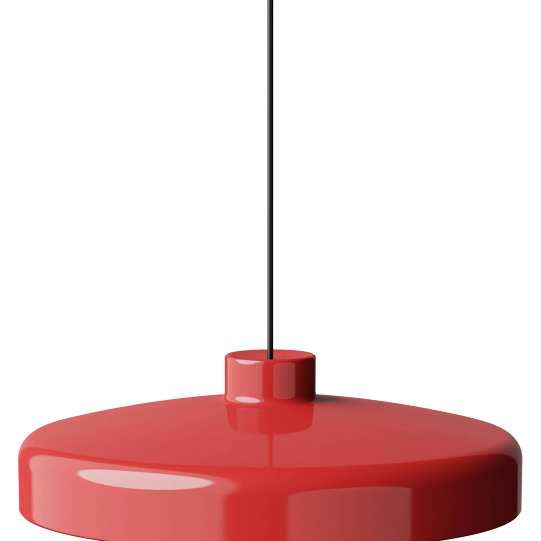 Lacquer pendant medium | black