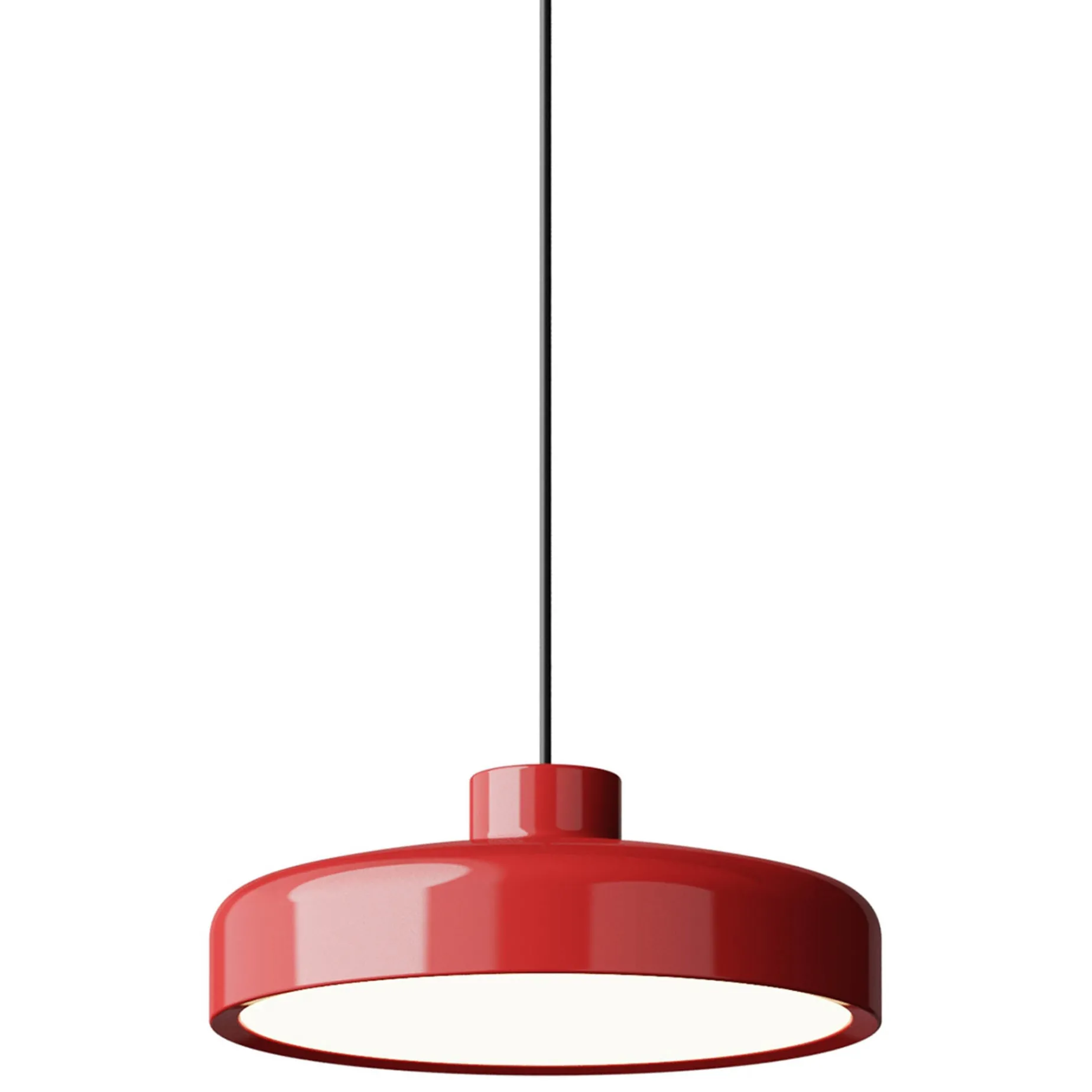 Lacquer pendant medium | black