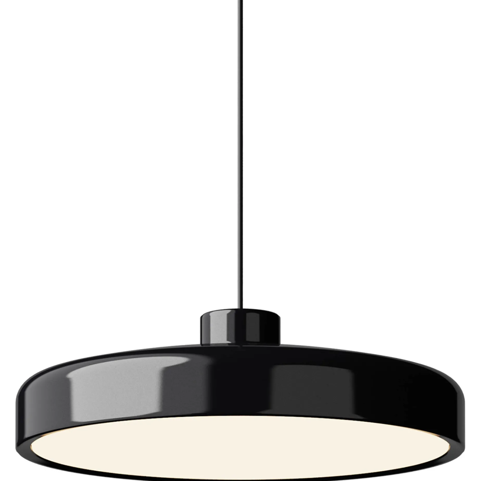 Lacquer pendant medium | black