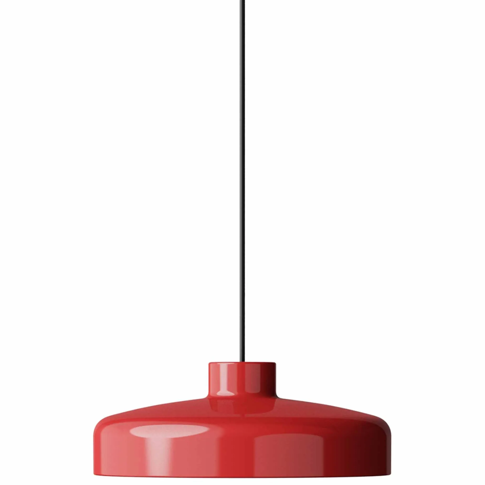 Lacquer pendant medium | black