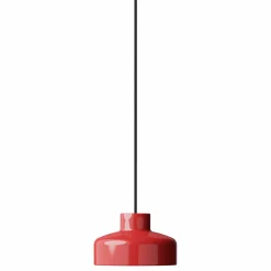 Lacquer pendant medium | red