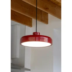 Lacquer pendant medium | red