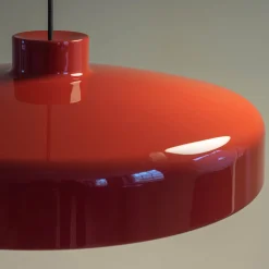 Lacquer pendant small | grey