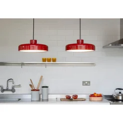 Lacquer pendant small | grey
