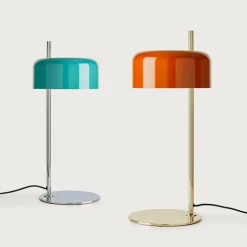 Lalu table white | gold