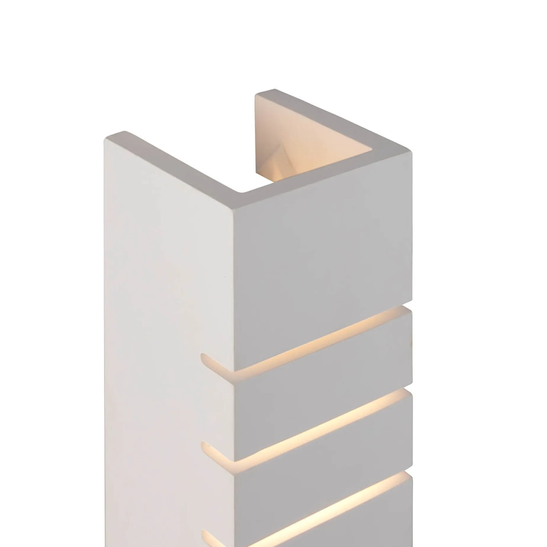 Lancio square wall | white plaster