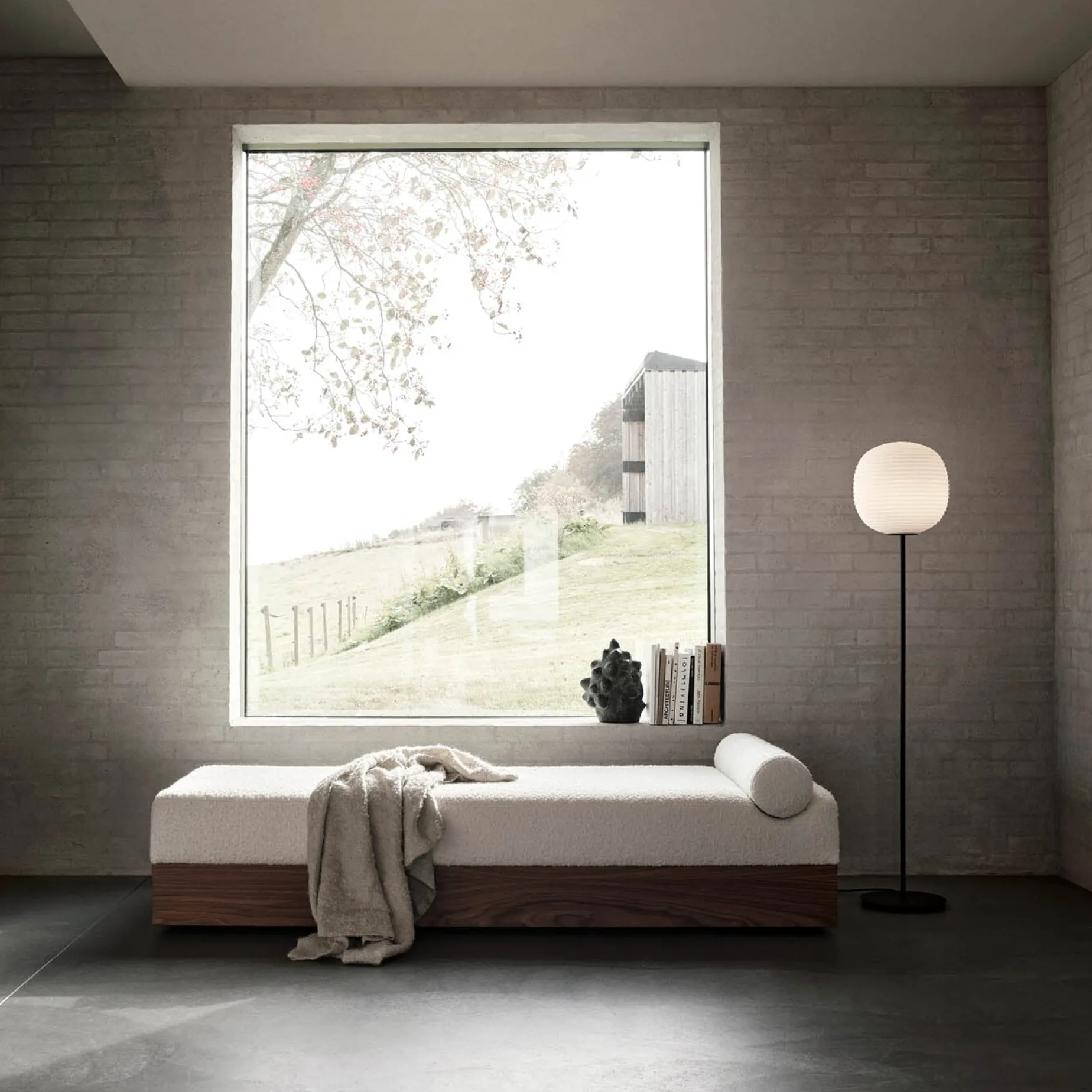 Lantern floor | white