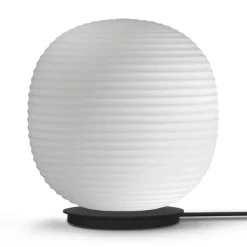 Lantern globe table/floor | white