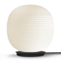 Lantern globe table/floor | white