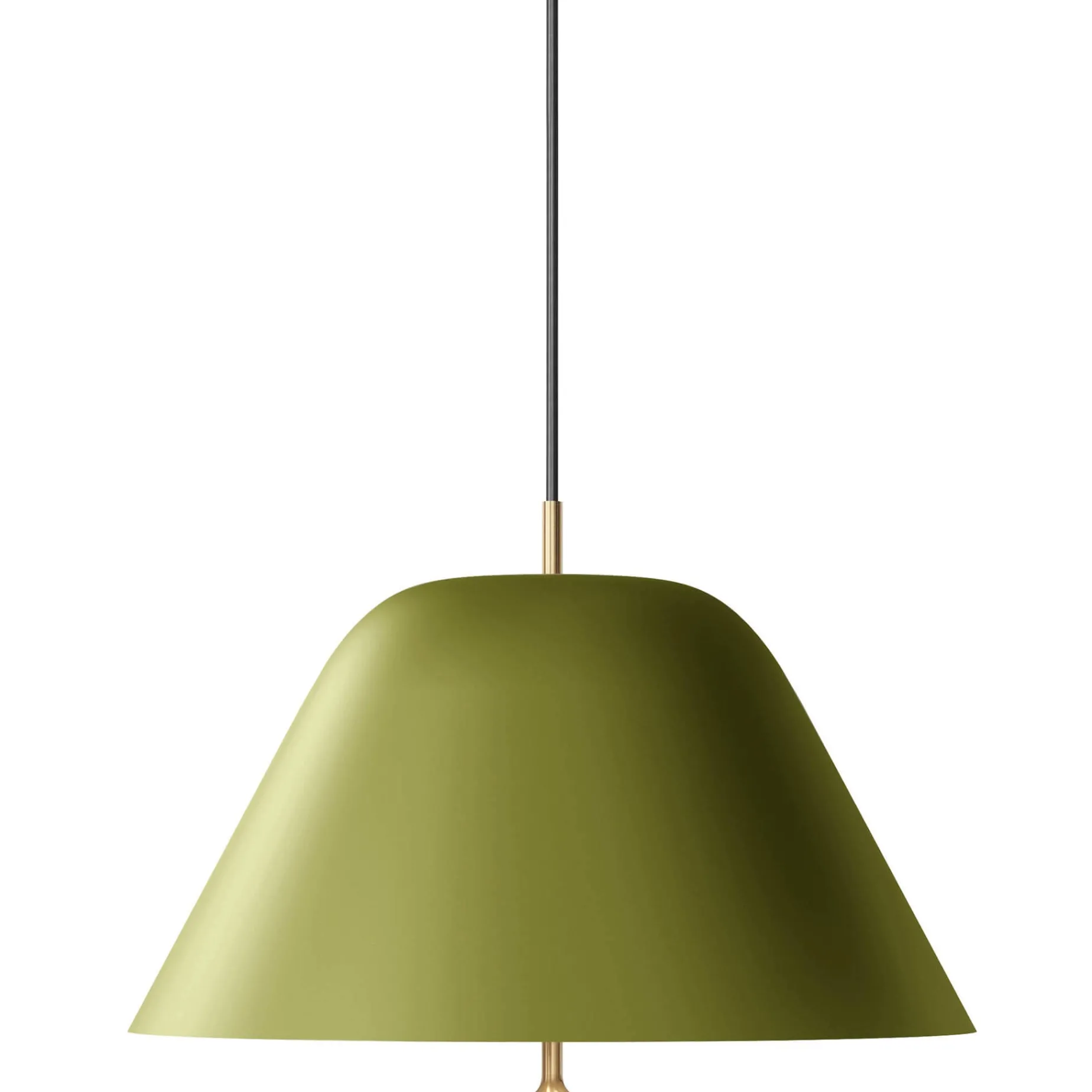 Levitate pendant ⌀28-40 | black and brass