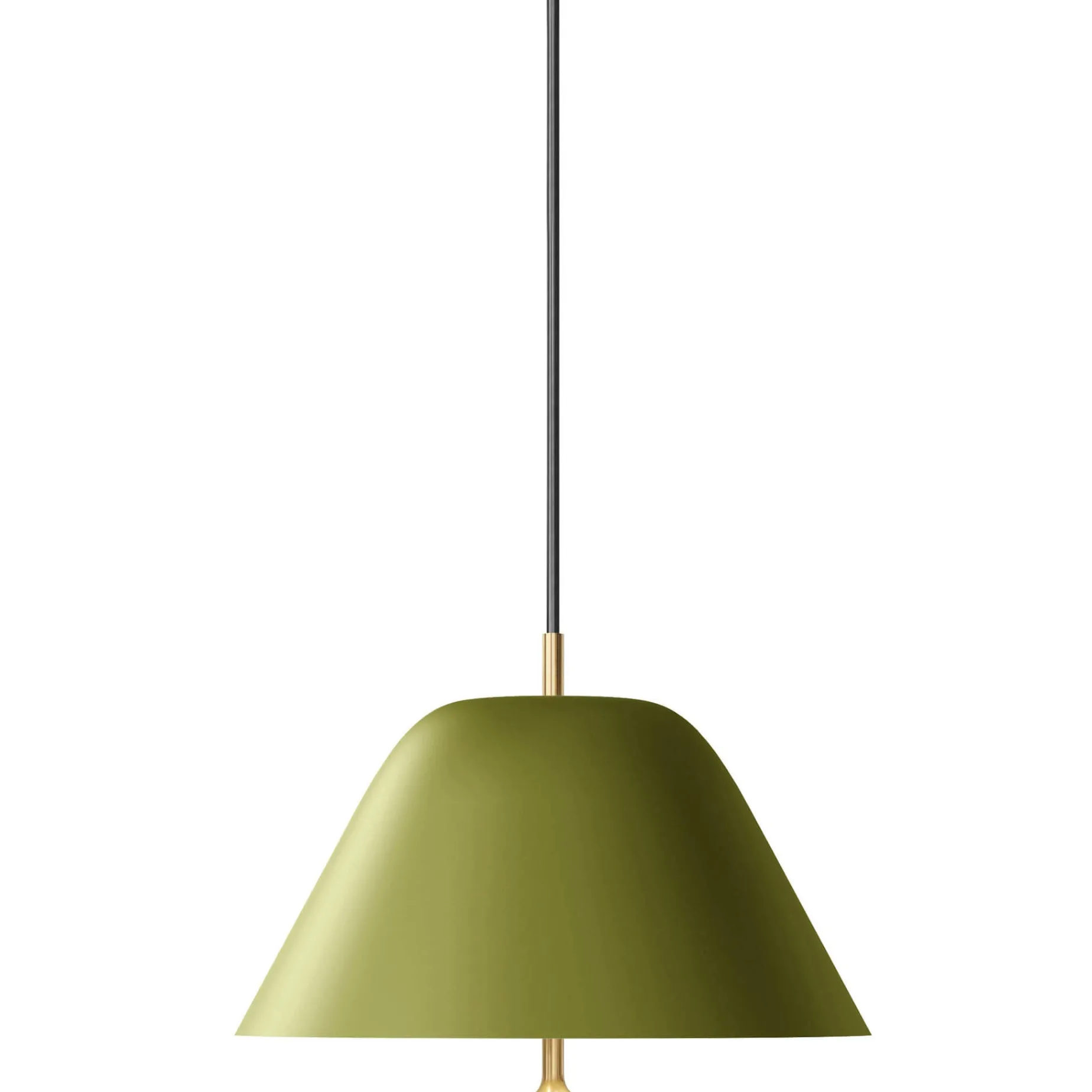 Levitate pendant ⌀28-40 | black and brass