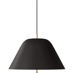 Levitate pendant ⌀28-40 | sage green and brass
