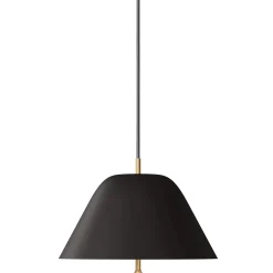 Levitate pendant ⌀28-40 | sage green and brass