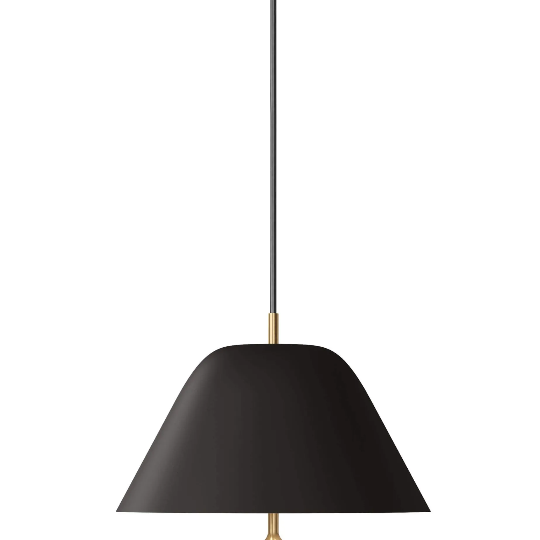 Levitate pendant ⌀28-40 | sage green and brass