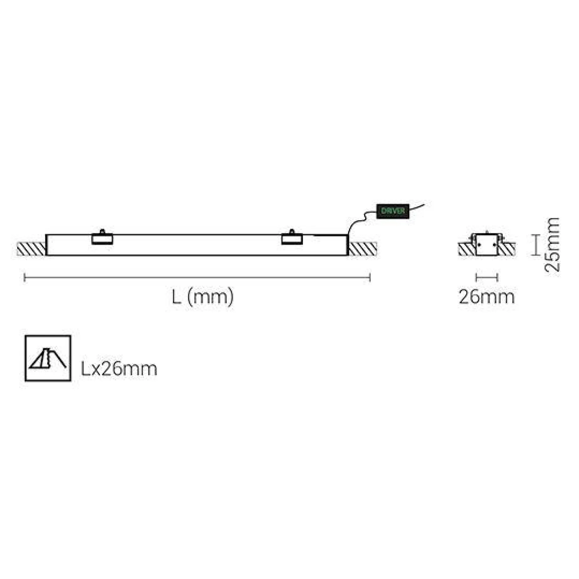 LHe 26 trimless | 29-351cm