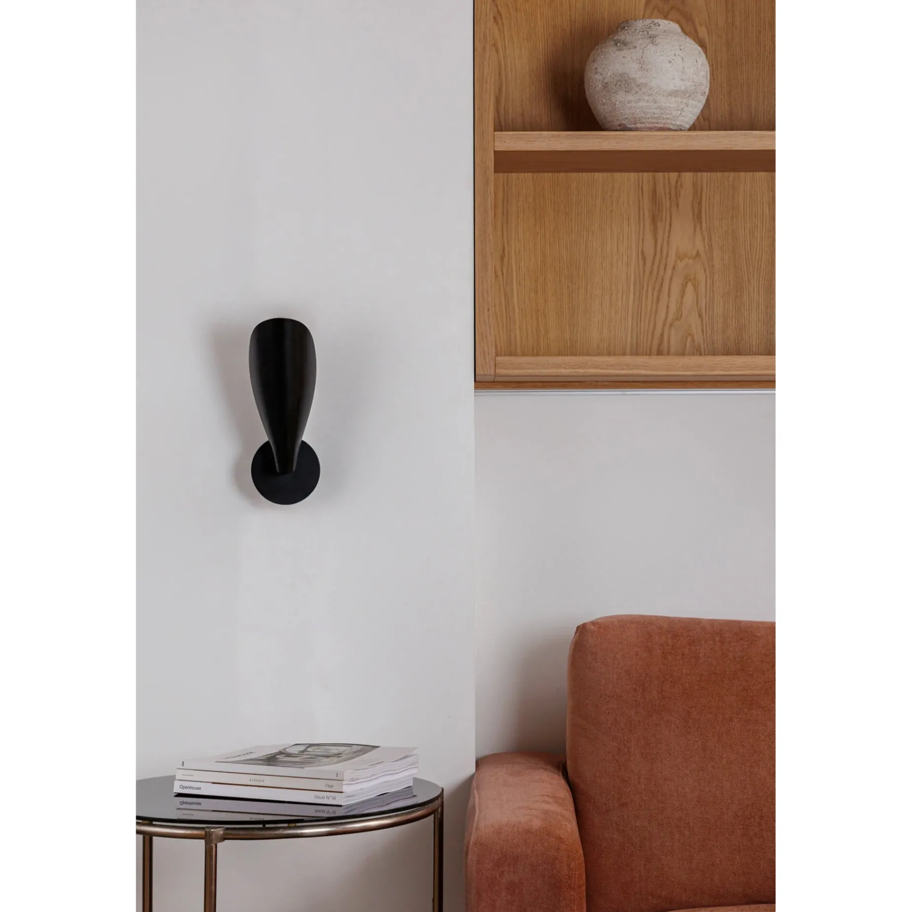 Liggera wall | matt black