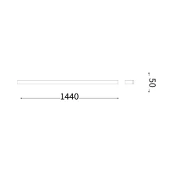 Linea wall 104-144 IP | white