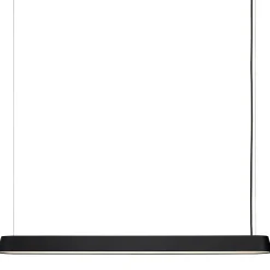 Linear pendant lamp 169 | black