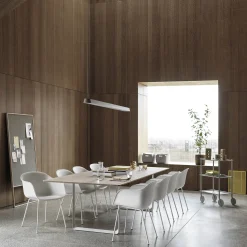 Linear pendant lamp 87 | grey