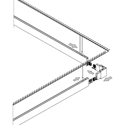 Linus linear pendant 120 | white
