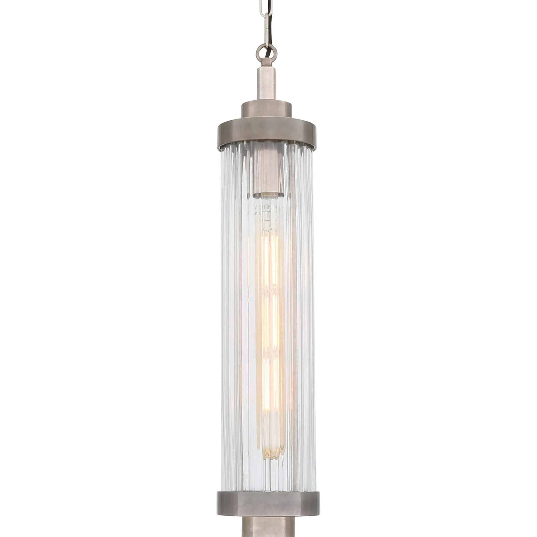 Louise pendant IP44 | antique silver