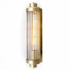 Louise wall IP44 | satin brass