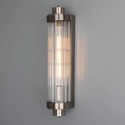 Louise wall IP44 | satin brass