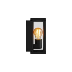 Luchy wall IP44 glass | black
