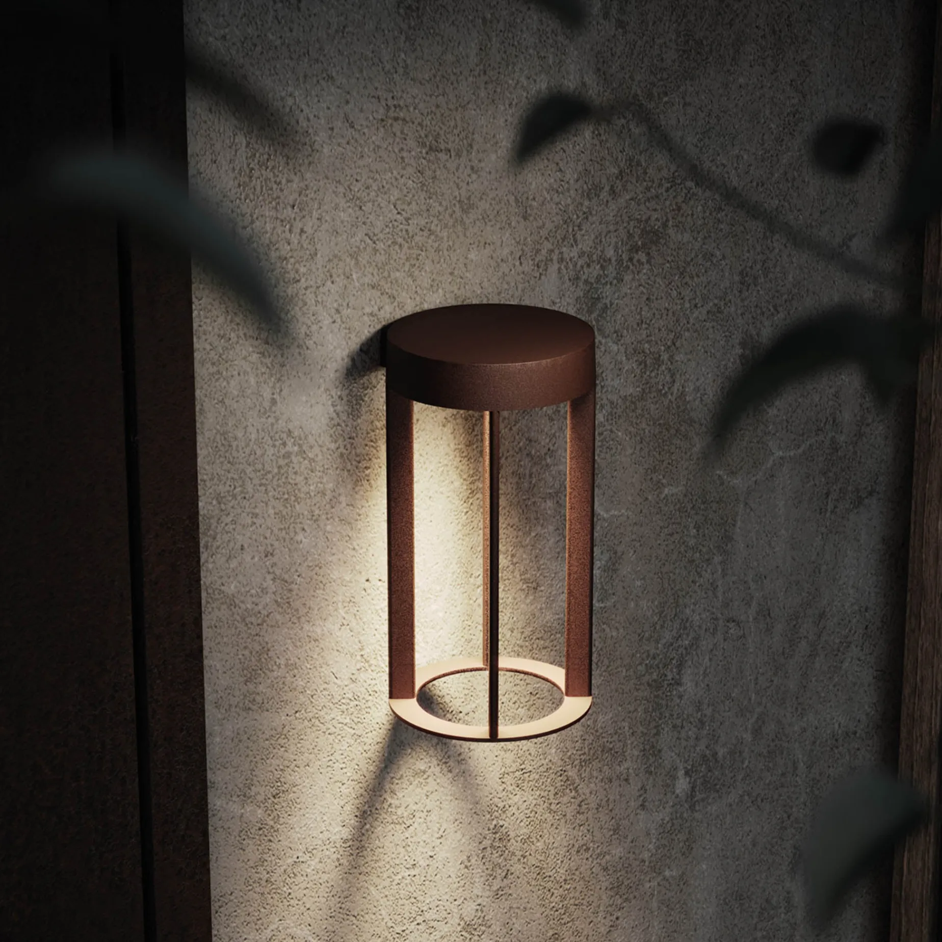Lula wall IP65 | dark grey