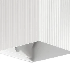 Lune square 1L grooved | black
