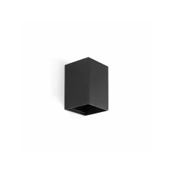 Lune square 1L grooved | black