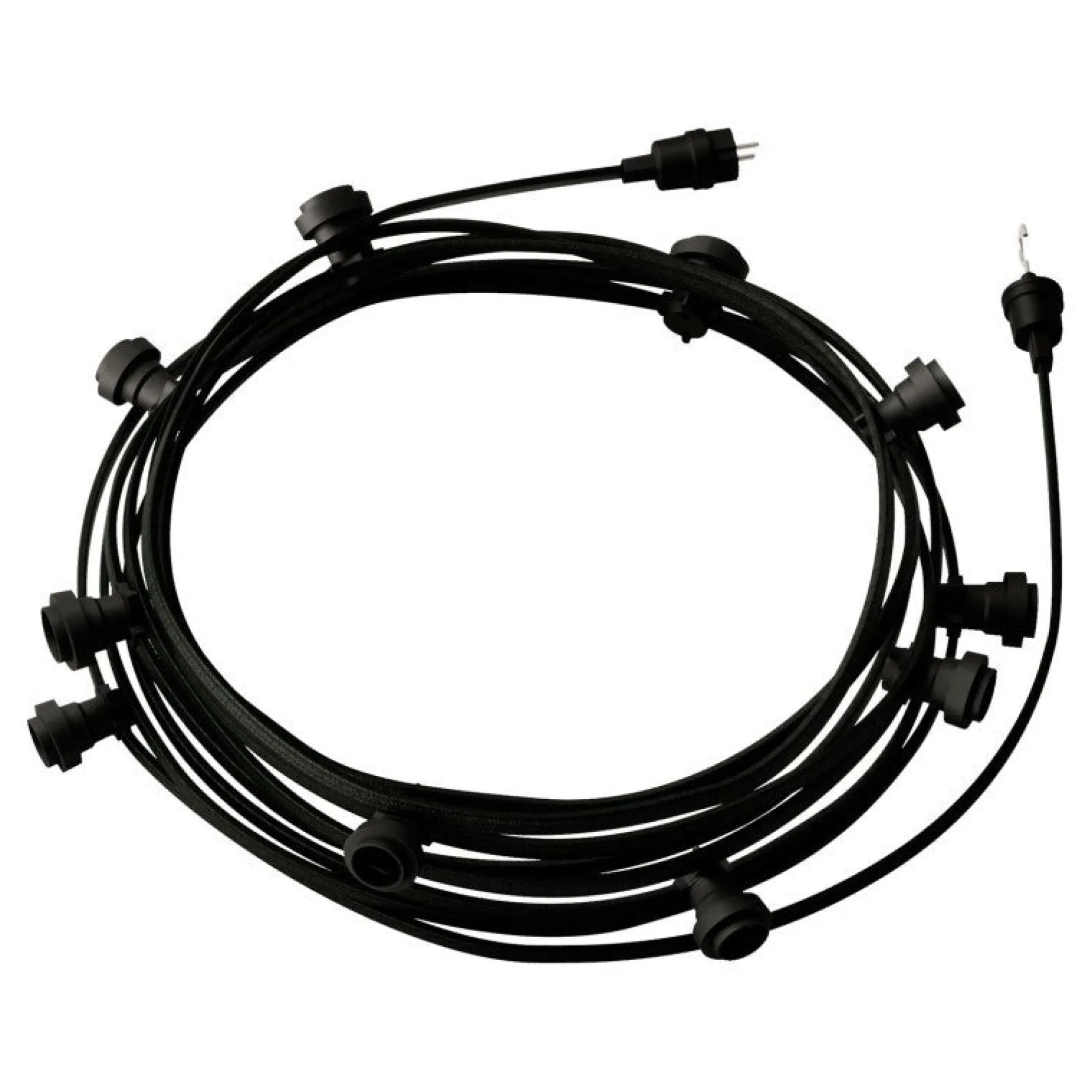 Lunet string light IP44 | black