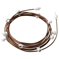 Lunet string light IP44 | black