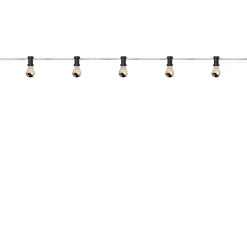 Lunet string light IP44 | black