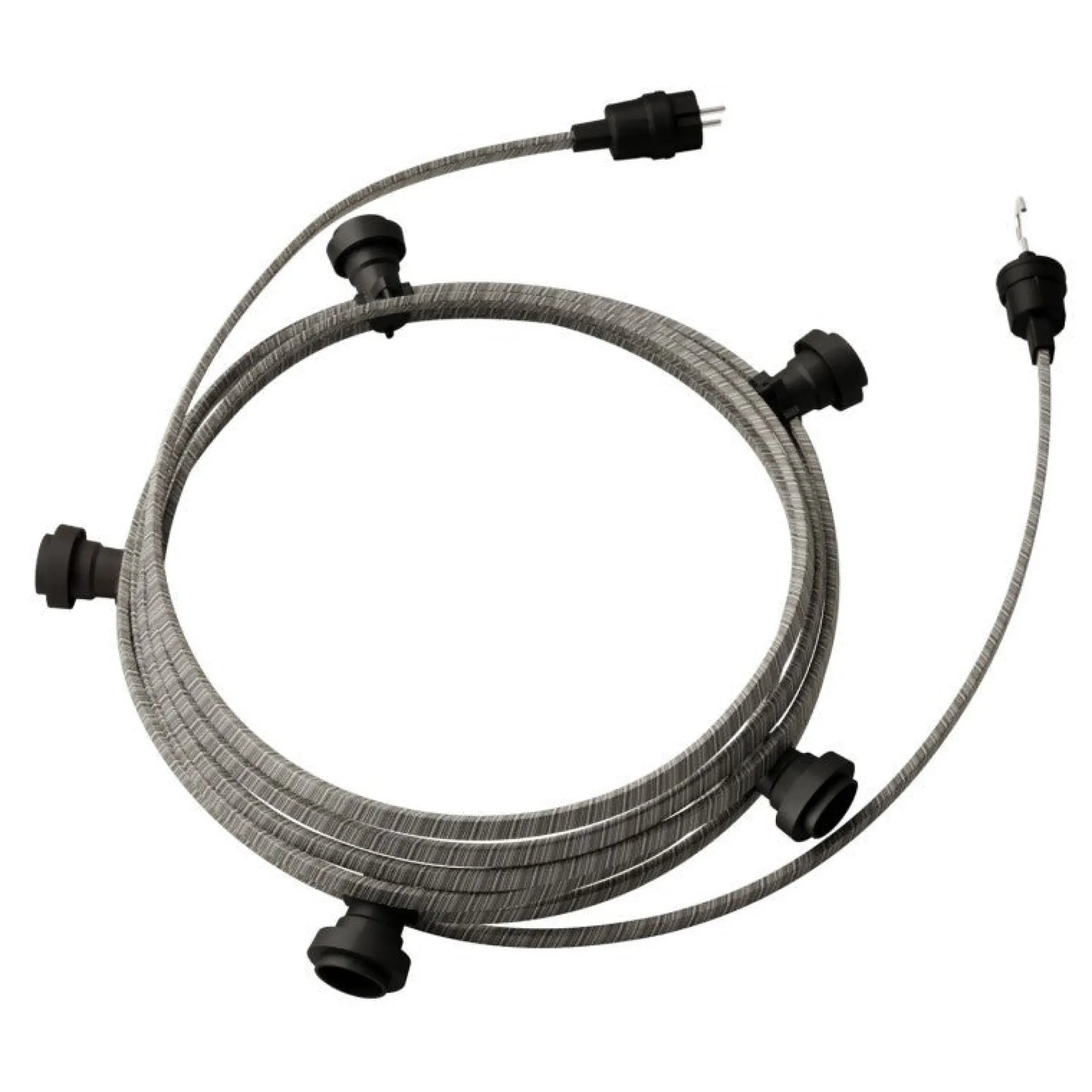 Lunet string light IP44 | black