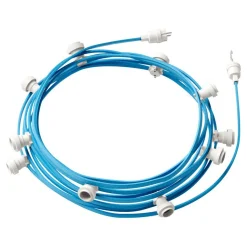 Lunet string light IP44 | mostarda