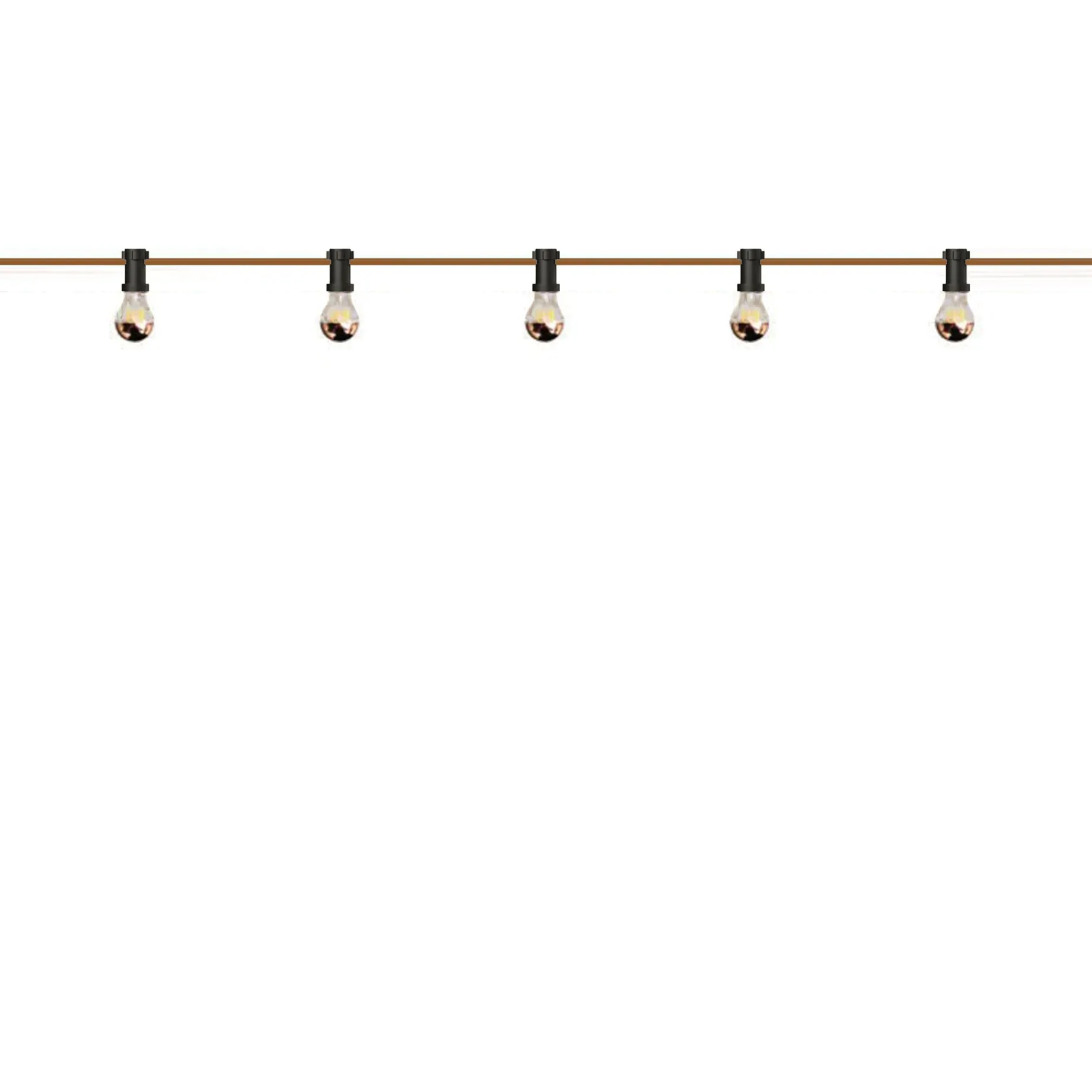 Lunet string light IP44 | mostarda
