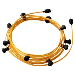 Lunet string light IP44 | mostarda